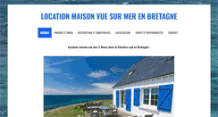 Desktop Screenshot of location-vue-mer-bretagne.com